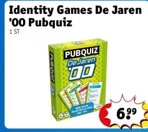 Aanbieding: Identity Games De Jaren '00 Pubquiz