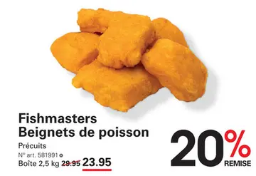 Offre: Beignets de poisson