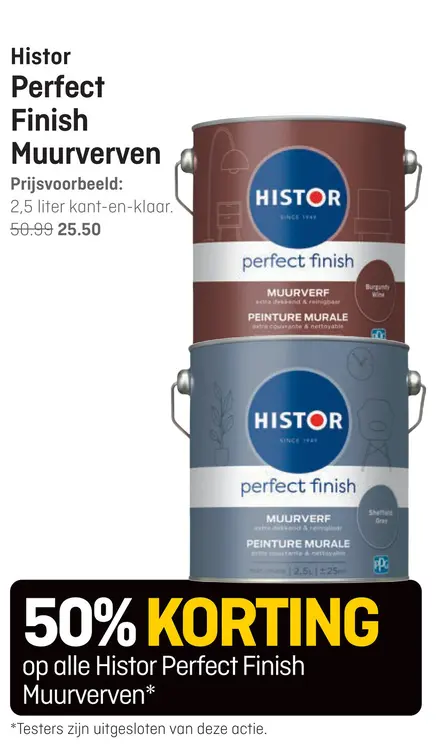 Aanbieding: Perfect Finish Muurverven