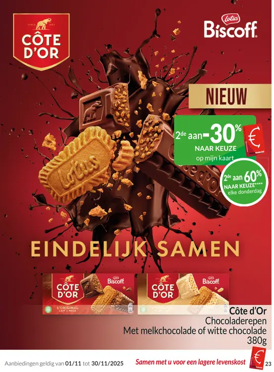 Aanbieding: Chocoladerepen