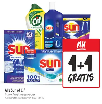 Aanbieding: Alle Sun of Cif
