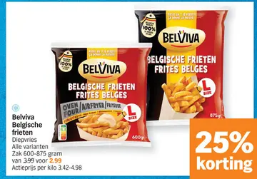 Offre: Belviva Belgische frieten