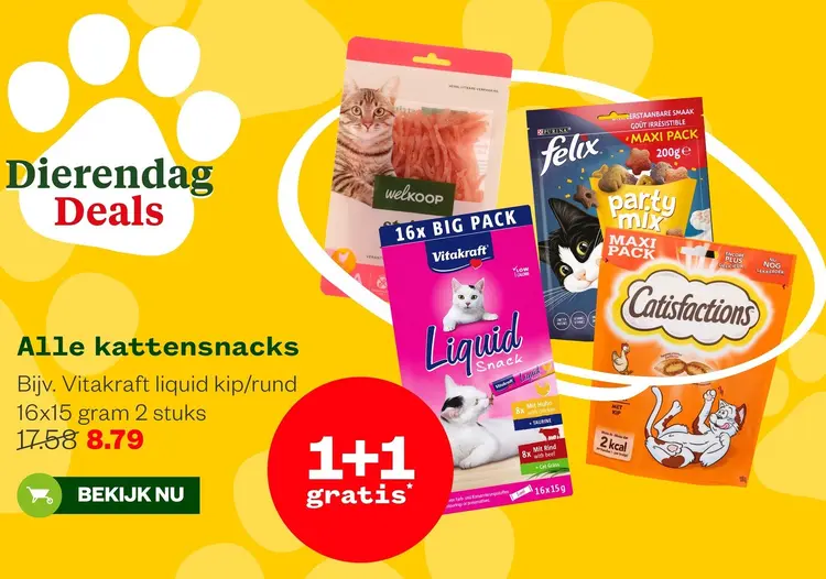 Aanbieding: Alle kattensnacks