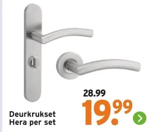 Aanbieding: Deurkrukset Hera