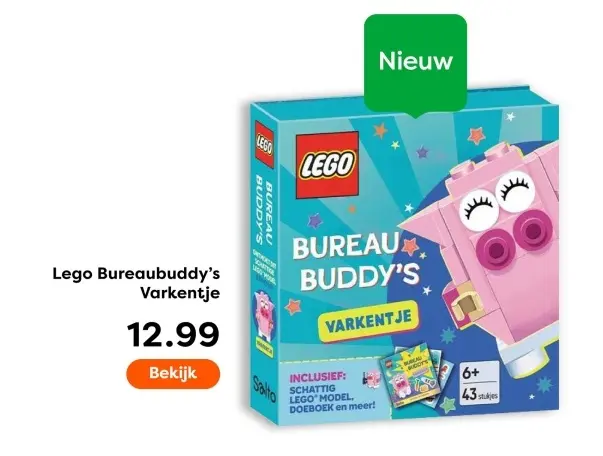 Aanbieding: Lego Bureaubuddy's Varkentje