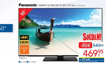 Aanbieding: Panasonic SMART ULTRA HD TV