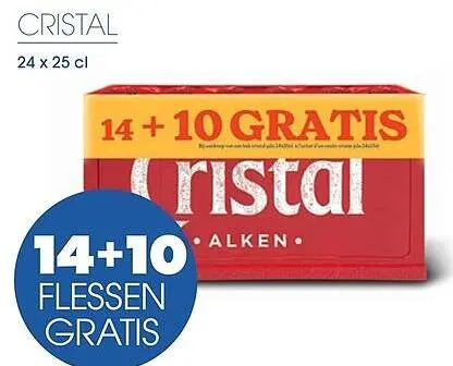 Promotie: Cristal Bierbak