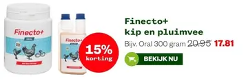 Aanbieding: Finecto+ kip en pluimvee