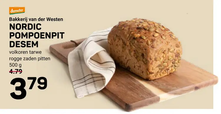 Aanbieding: Nordic pompoenpit desem