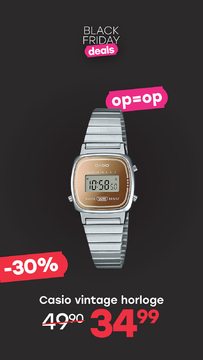 Aanbieding: Casio vintage horloge LA670WES-4AEF