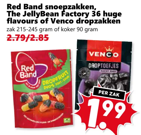 Aanbieding: Snoepzakken of dropzakken