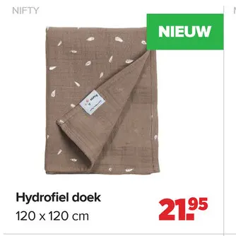 Promotie: Hydrofiel doek