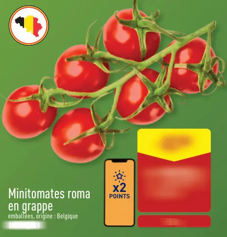 Offre: Minitomates roma en grappe