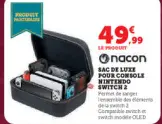 Offre: Sac de luxe pour console NINTENDO switch 2