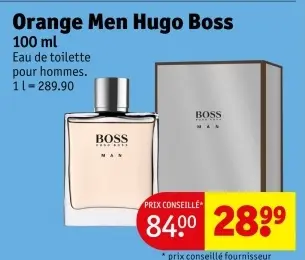 Offre: Orange Men Hugo Boss