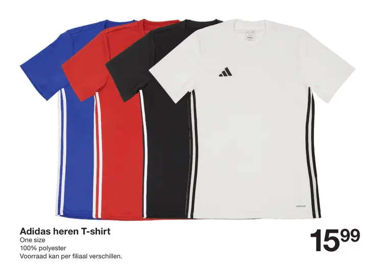 Promotie: Adidas heren T-shirt