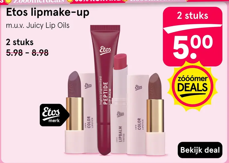 Aanbieding: lipmake-up