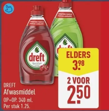 Aanbieding: Afwasmiddel