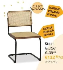 Aanbieding: Stoel Gustav
