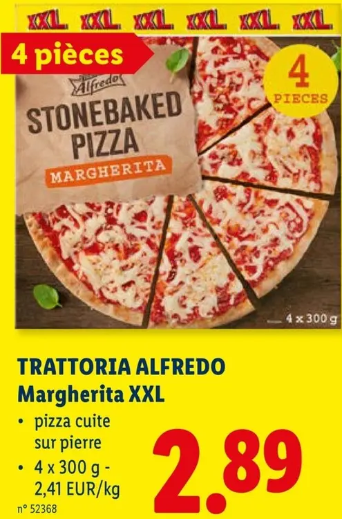 Offre: Margherita XXL