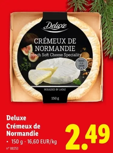 Offre: Deluxe Crémeux de Normandie