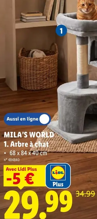 Offre: MILA'S WORLD Arbre à chat