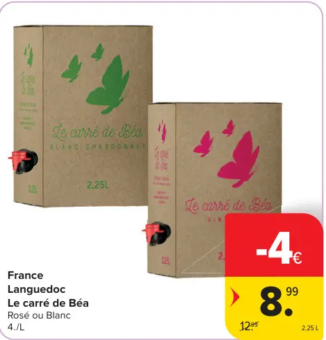 Offre: Le carré de Béa
