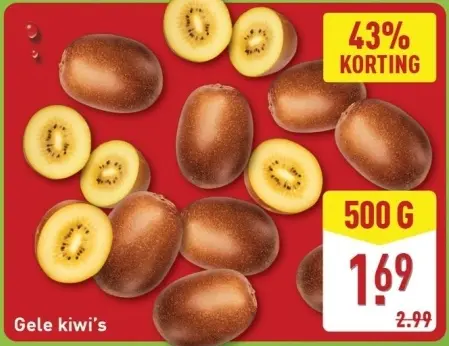 Aanbieding: Gele kiwi's