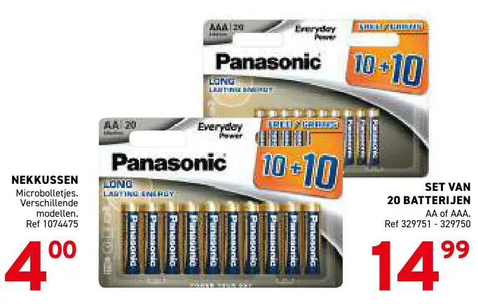 Promotie: Panasonic Everyday Power Batterijen