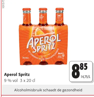 Promotie: Aperol Spritz