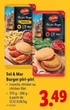 Offre: Burger piri-piri