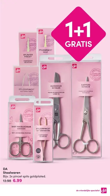 Aanbieding: Staalwaren