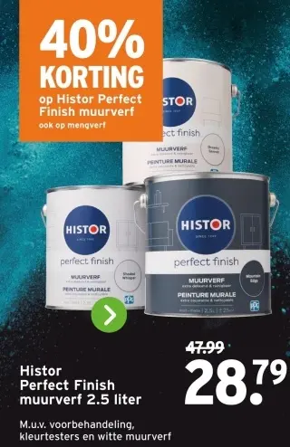 Aanbieding: Perfect Finish muurverf