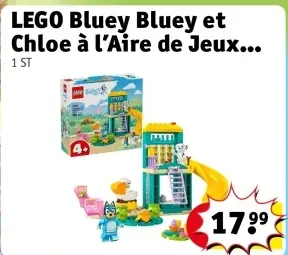 Offre: LEGO Bluey Bluey et Chloe à l'Aire de Jeux