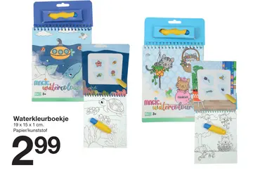 Aanbieding: Waterkleurboekje