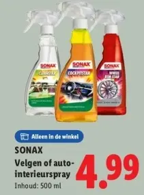 Aanbieding: Velgen of auto-interieurspray