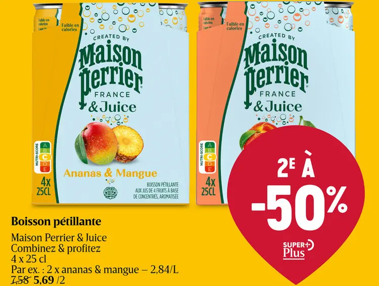 Offre: Limonades | Ananas & Mangue
