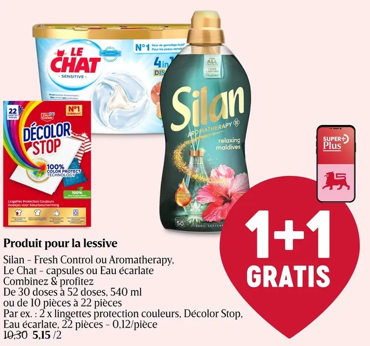 Offre: Produit pour la lessive