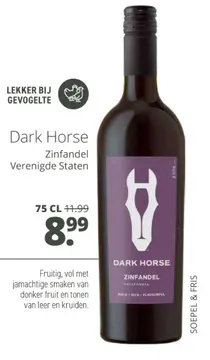 Aanbieding: Dark Horse Zinfandel