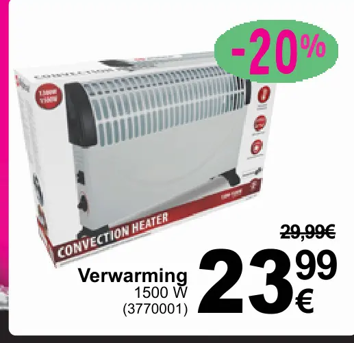 Aanbieding: Verwarming