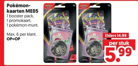 Aanbieding: Pokémon-kaarten ME05
