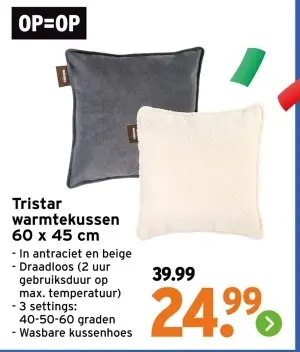 Aanbieding: warmtekussen