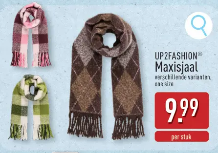 Promotie: Maxisjaal