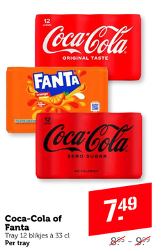 Aanbieding: Coca - Cola of Fanta