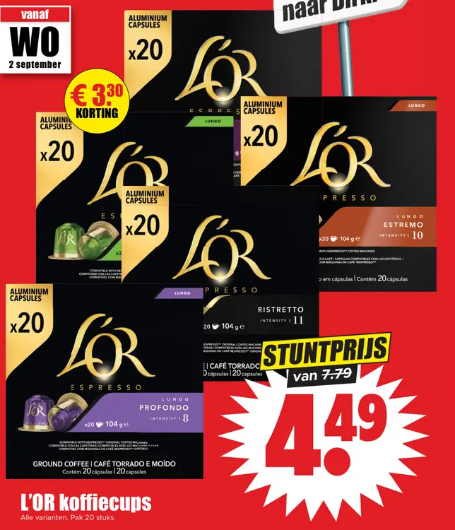 Aanbieding: Koffiecups