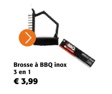 Offre: Brosse à BBQ inox