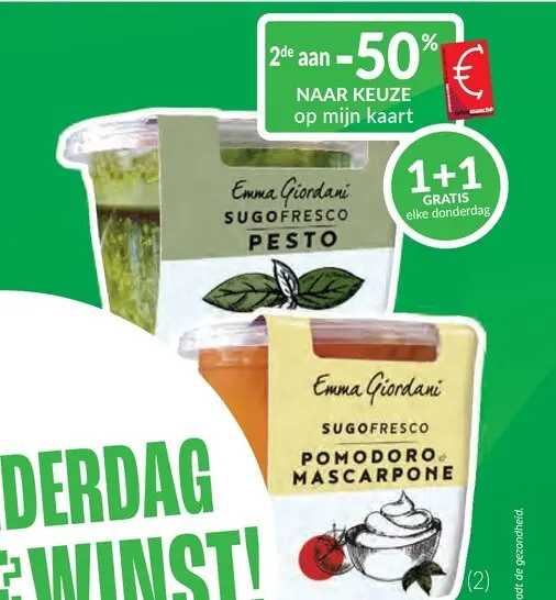Promotie: Sugofresco pesto