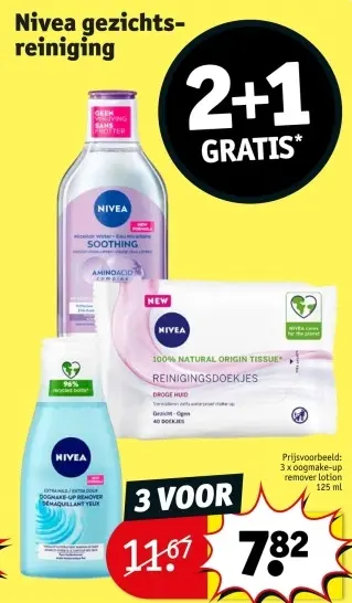Promotie: Nivea gezichtsreiniging