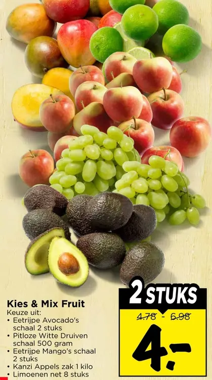 Aanbieding: Kies & Mix Fruit