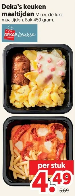 Aanbieding: Deka's keuken maaltijden